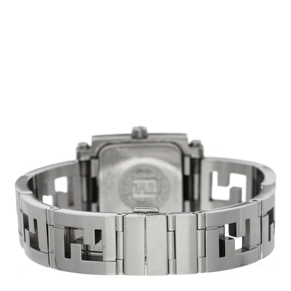 Fendi Stainless Steel 24mm Quadro Quartz Watch 3 of 7