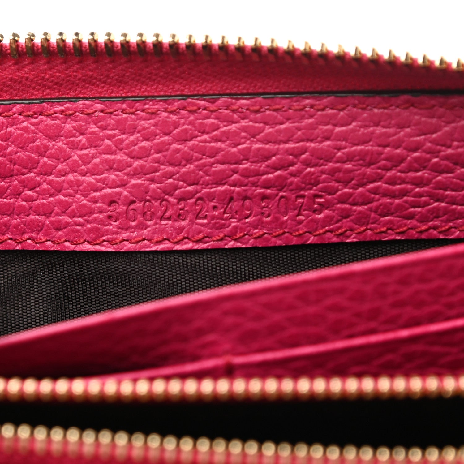 Gucci Dollar Calfskin Swing Zip Wallet Blossom 7 of 8