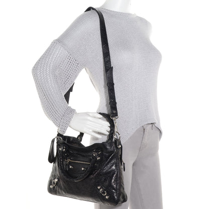 Balenciaga Agneau Giant 12 Silver Hardware Town Black 2 of 10