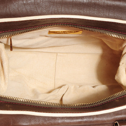 Marc Jacobs Leather Front Pocket Satchel Taupe 7 of 9