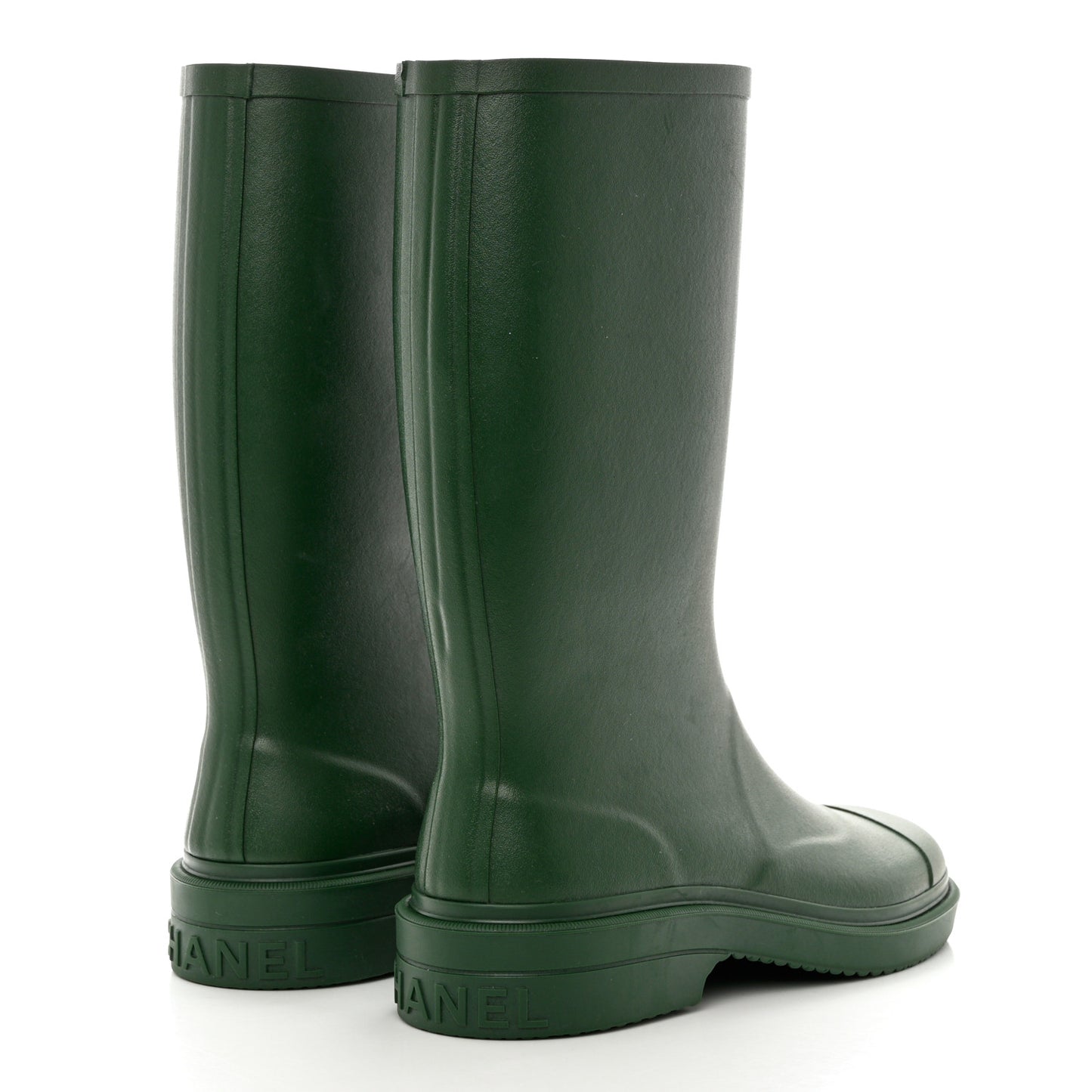 Caoutchouk CC High Boots 39 Dark Green