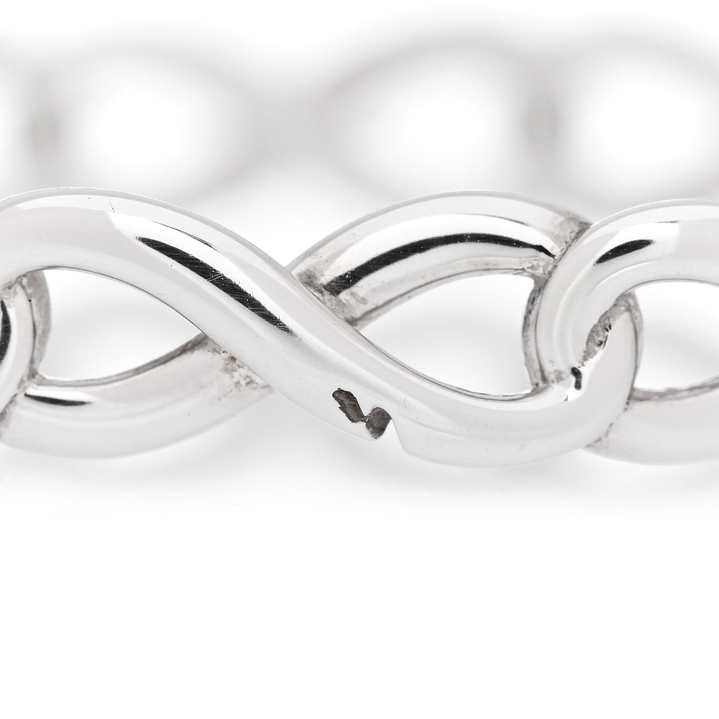 Sterling Silver Infinity Bangle Bracelet