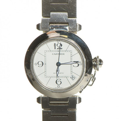 Cartier Stainless Steel 35mm Pasha C Automatic Watch 1 of 20