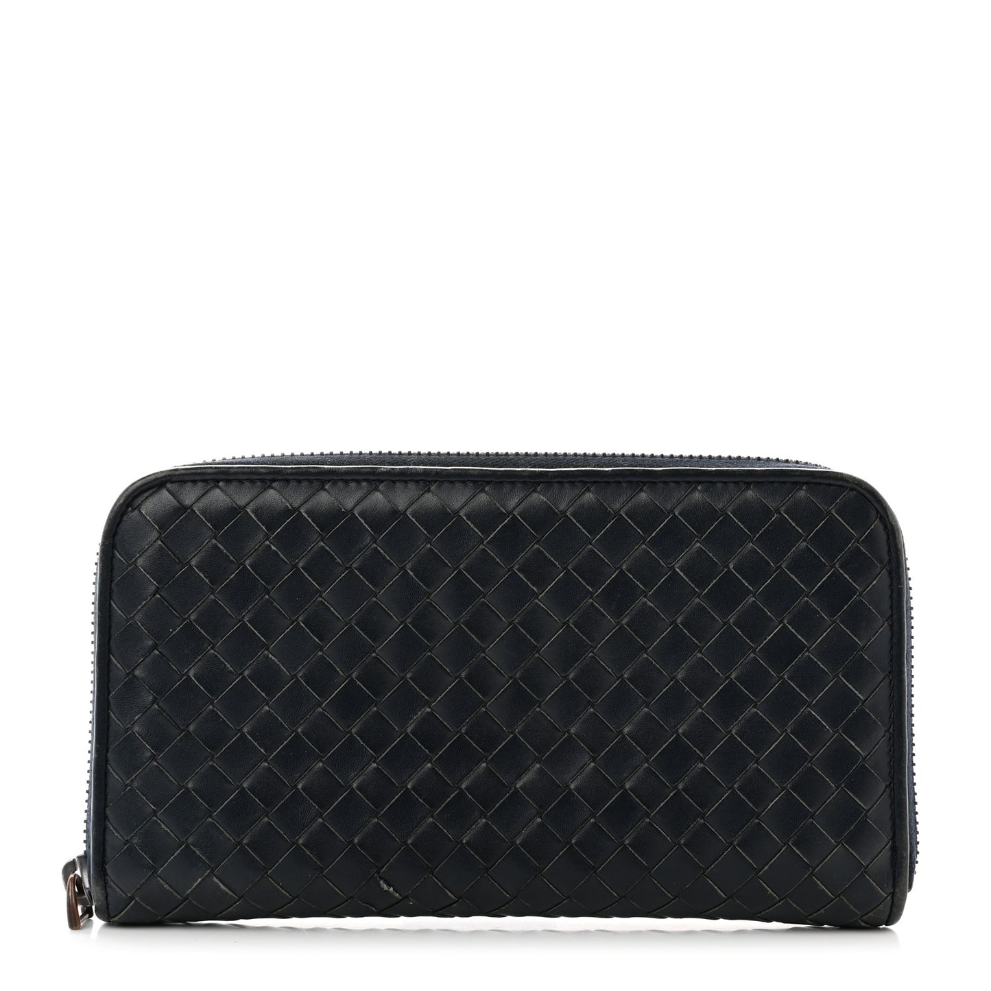 Nappa Intrecciato Zip Around Wallet Pacific