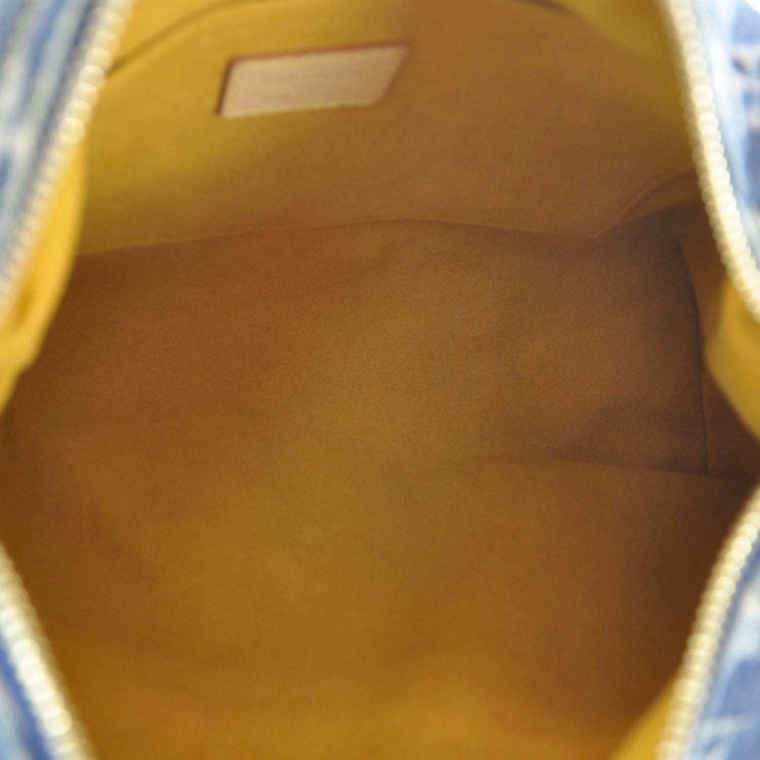 Louis Vuitton Monogram Denim Baggy PM Blue 7 of 9