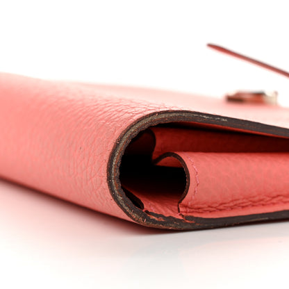 Hermes Togo Dogon Duo Wallet Rose Jaipur 10 of 10