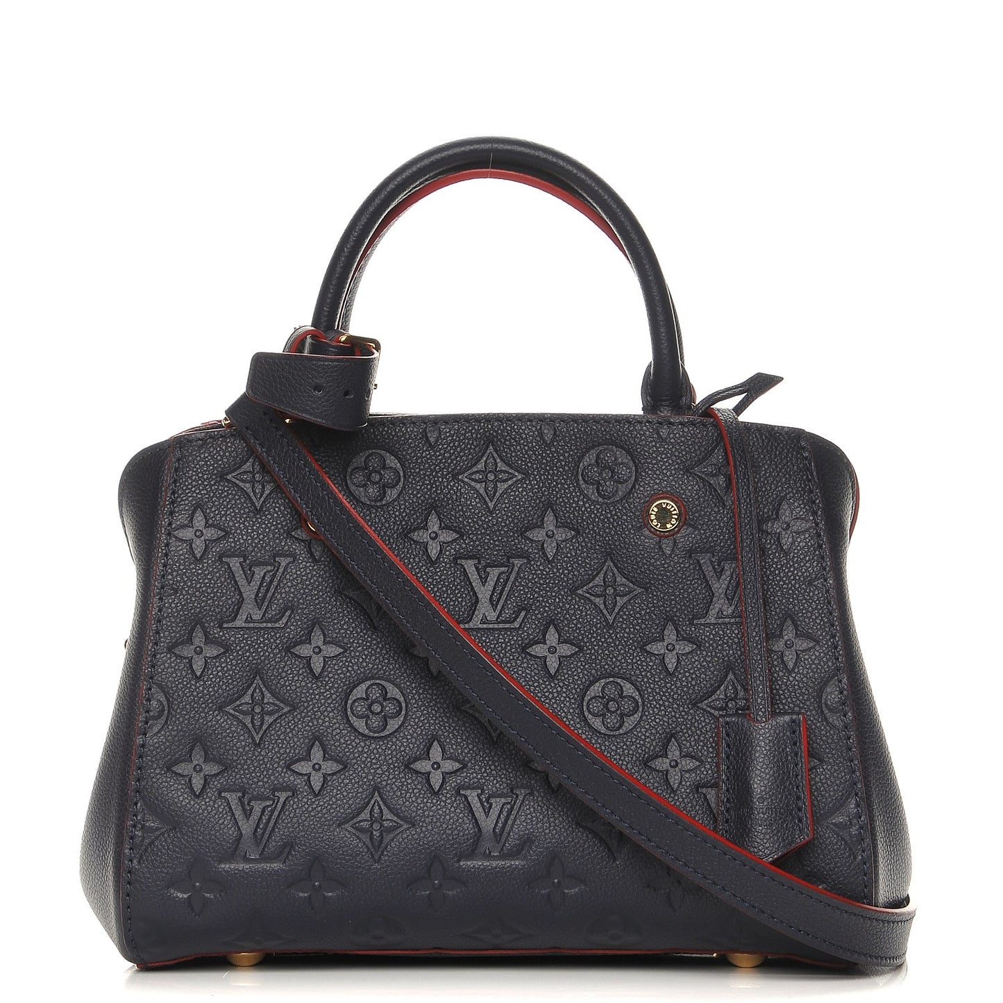 Empreinte Montaigne BB Marine Rouge