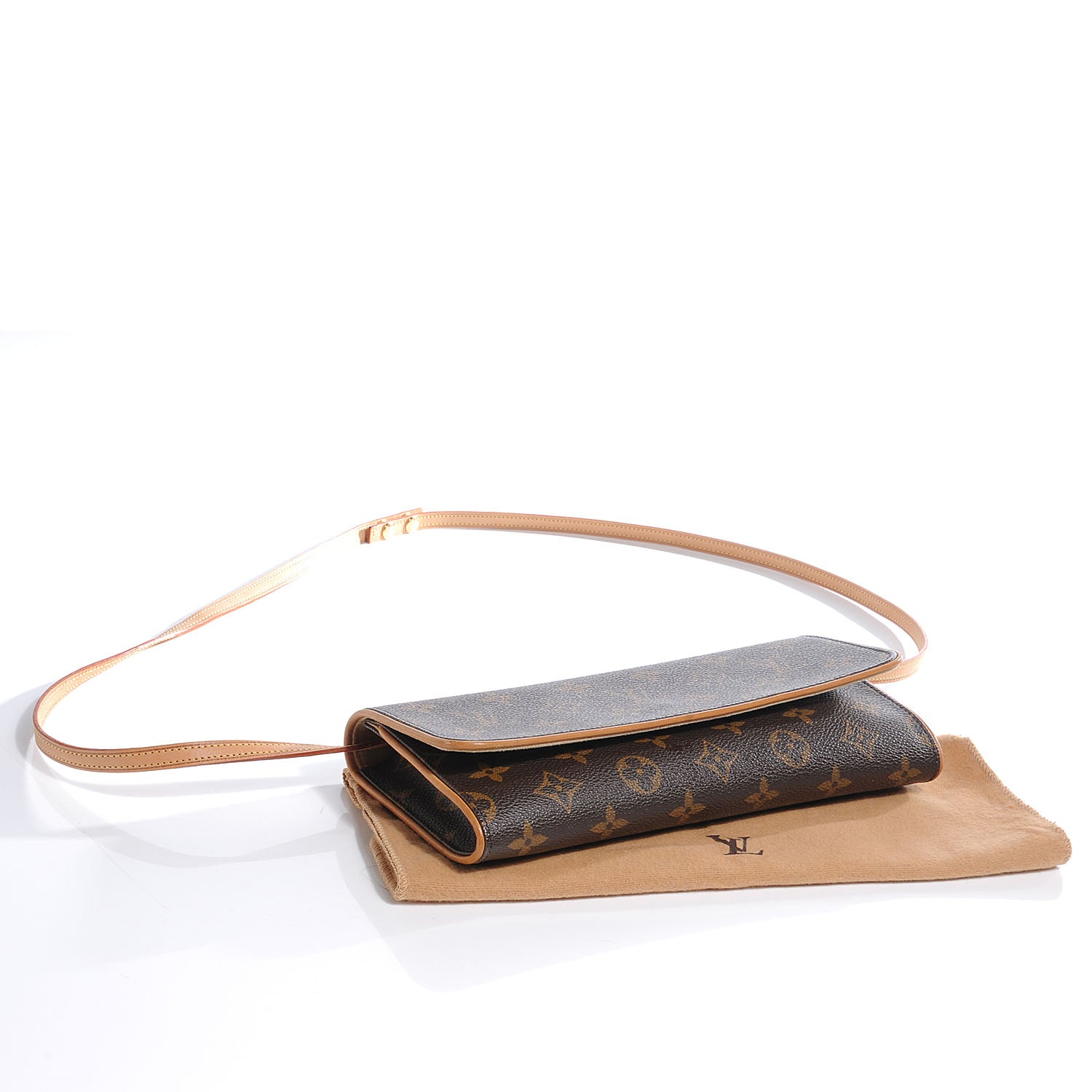 Louis Vuitton Monogram Pochette Twin GM 4 of 7