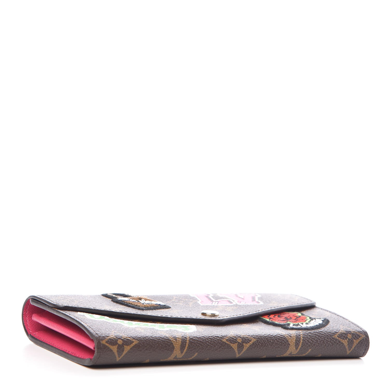 Louis Vuitton Monogram Travel Stickers Sarah Wallet 4 of 7