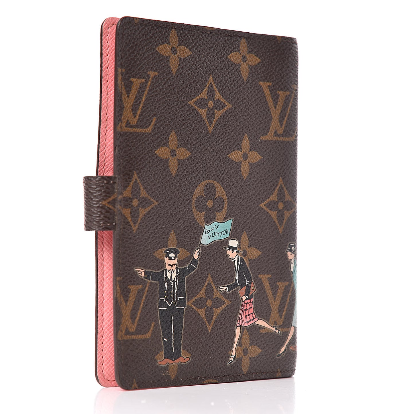 Monogram Illustre Small Ring Agenda Rose