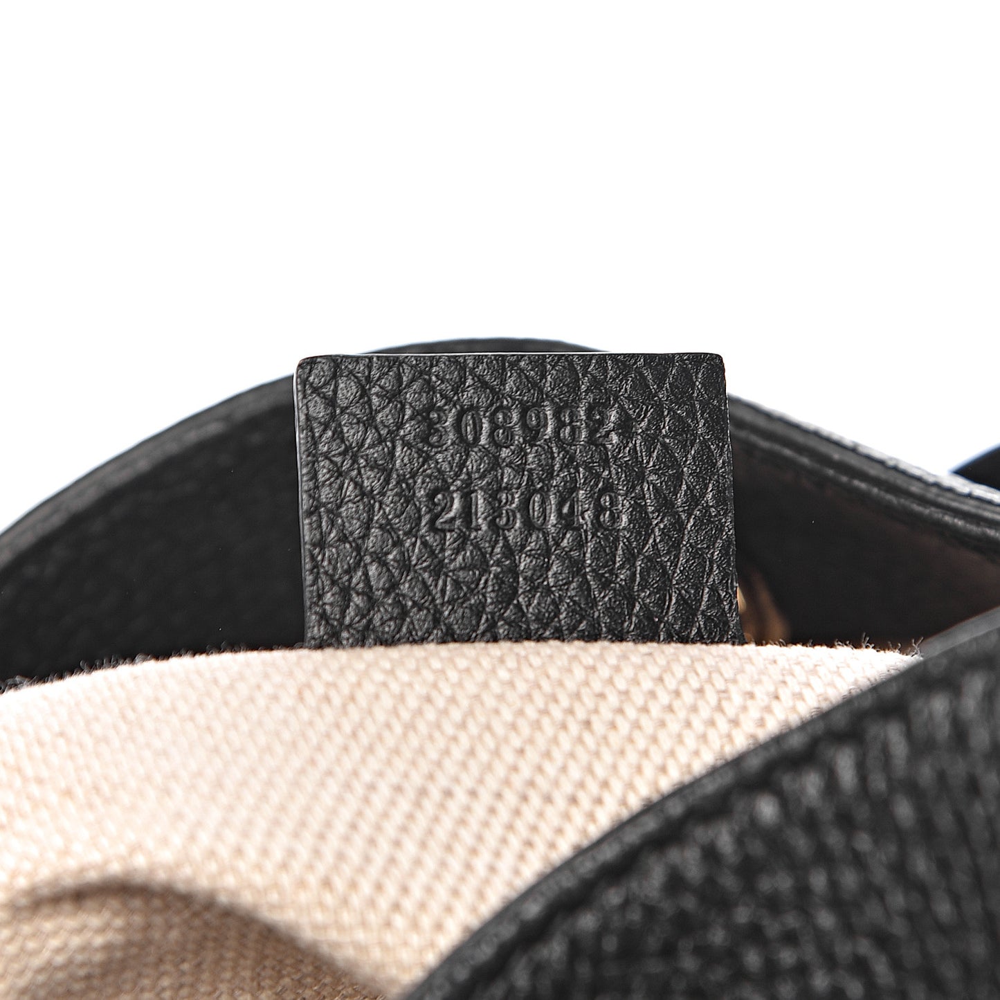 Pebbled Calfskin Medium Soho Chain Shoulder Bag Black