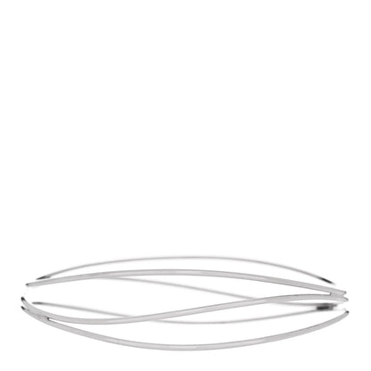 Tiffany Sterling Silver Elsa Peretti Wave Three Row Bracelet 1 of 3