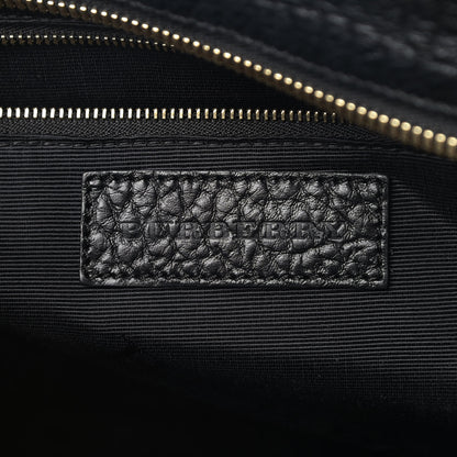Burberry Heritage Grain Calfskin Large Clarborough Tote Black 5 of 10
