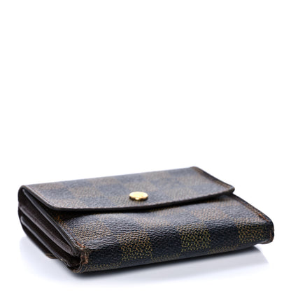 Louis Vuitton Damier Ebene Elise Wallet 4 of 12