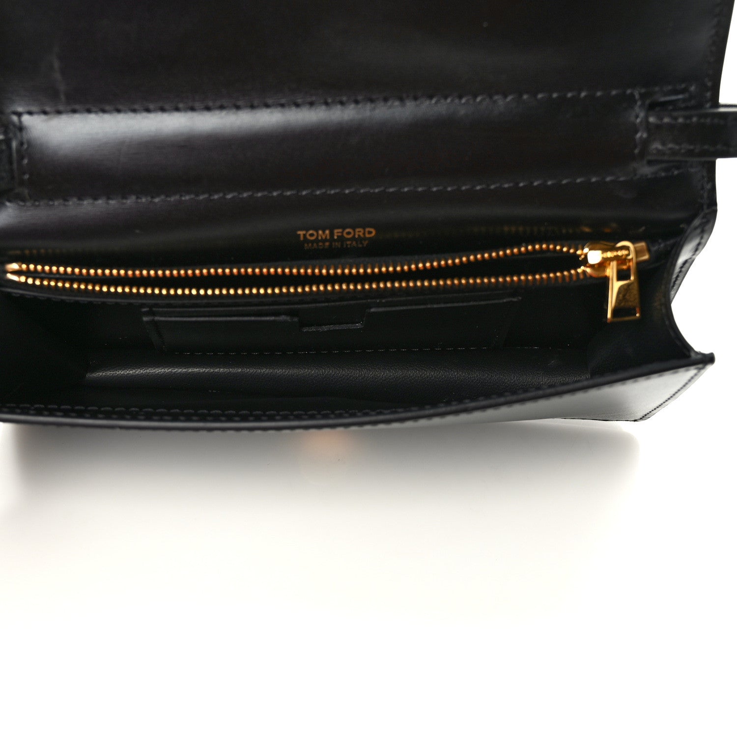 Tom Ford Palmellato Calfskin TF Mini Bag Black 4 of 8