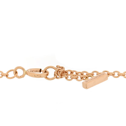 Tiffany 18K Rose Gold Diamond T Smile Bracelet 3 of 3