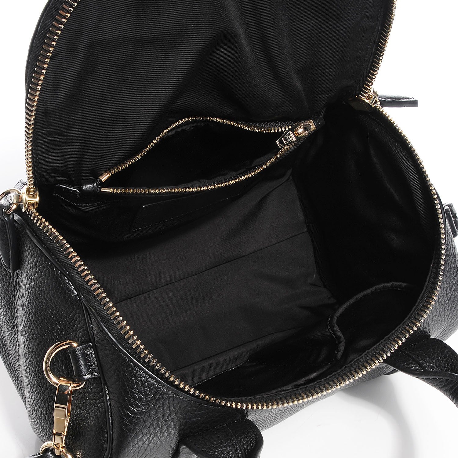 Alexander Wang Pebbled Lambskin Rockie Black w Pale Gold Hardware 5 of 8