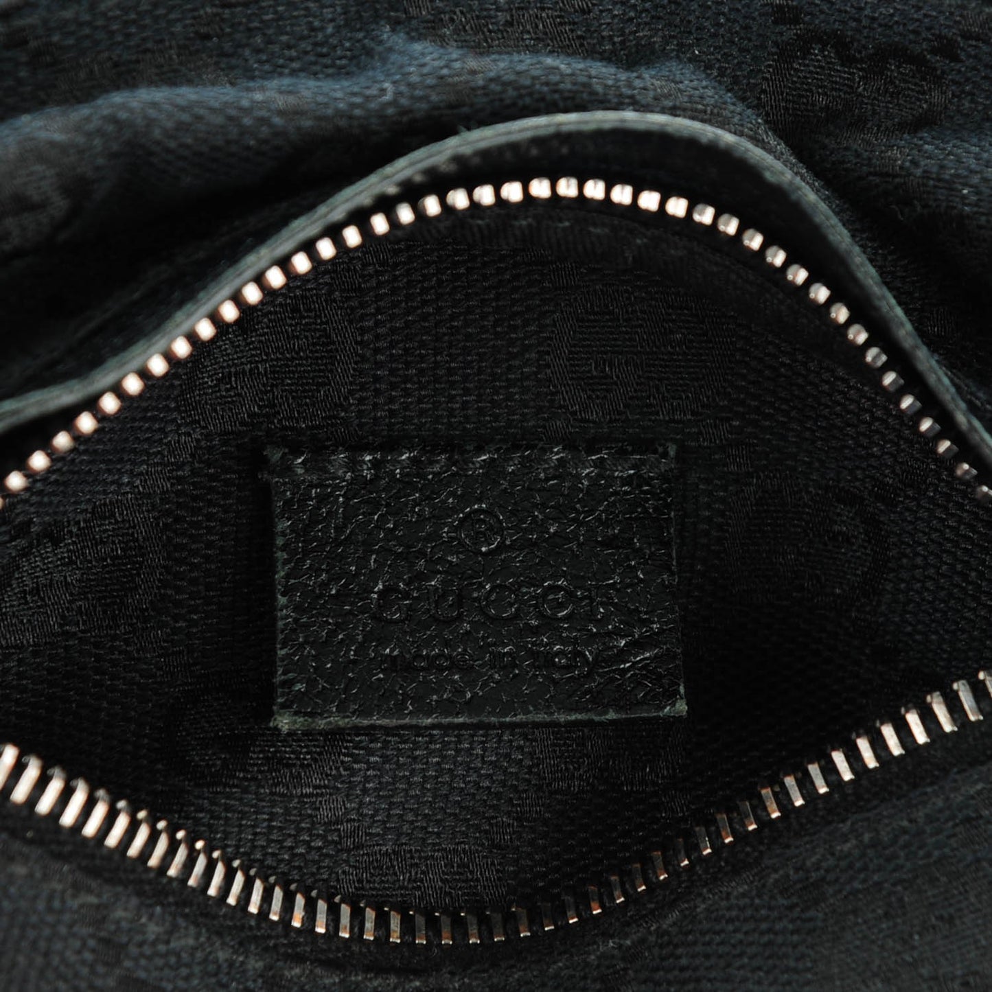Monogram Belt Bag Black