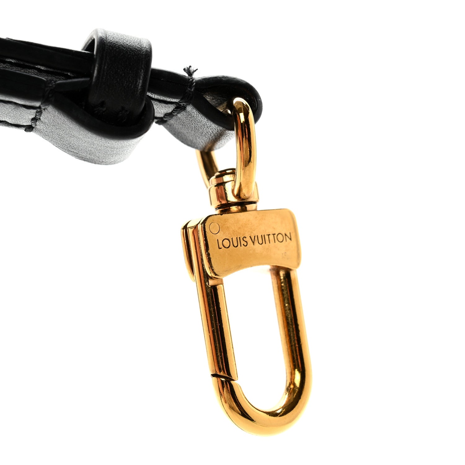 Louis Vuitton Calfskin Neo Noe Shoulder Strap Black 3 of 5