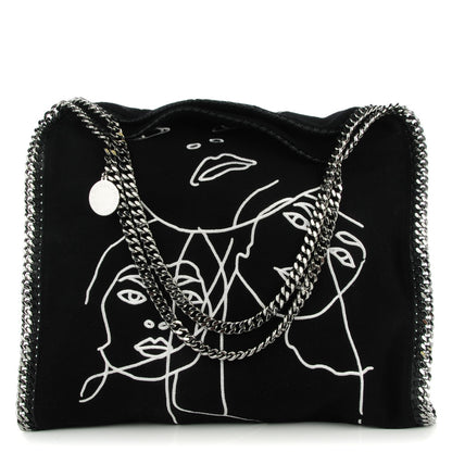 Stella McCartney Faux Suede Large Gary Hume Falabella Black 1 of 9