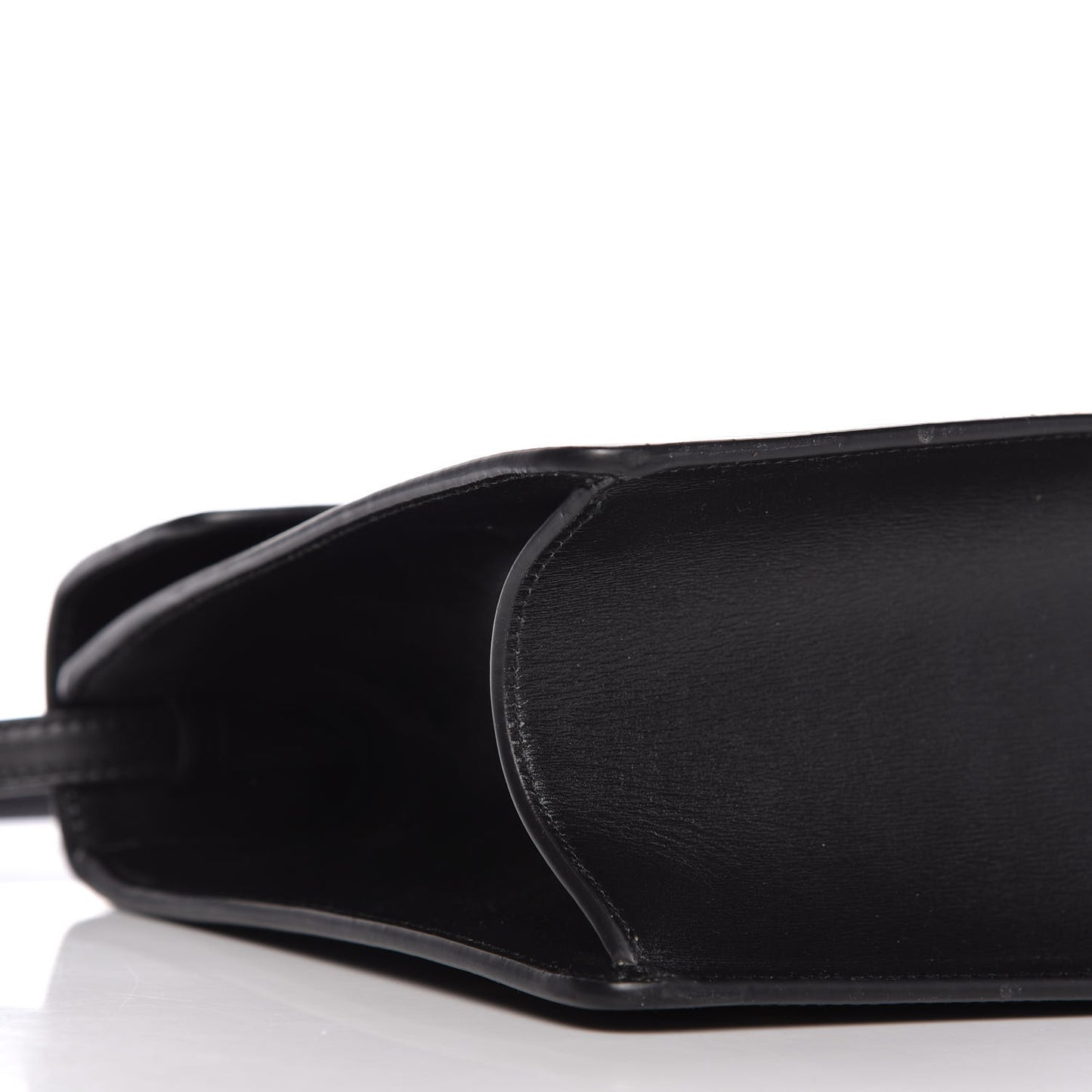 Calfskin Gold Sun Medium Sylvie Top Handle Bag Black