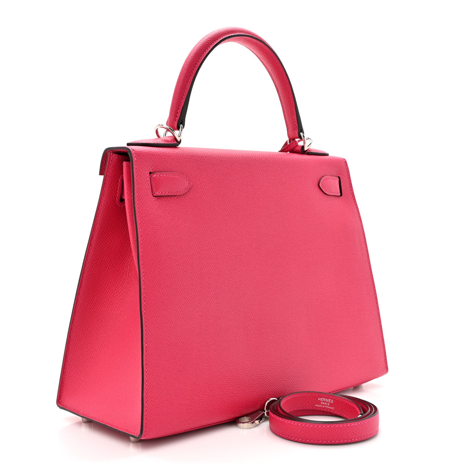 Hermes Epsom Verso Kelly Sellier 28 Framboise Prune 3 of 13