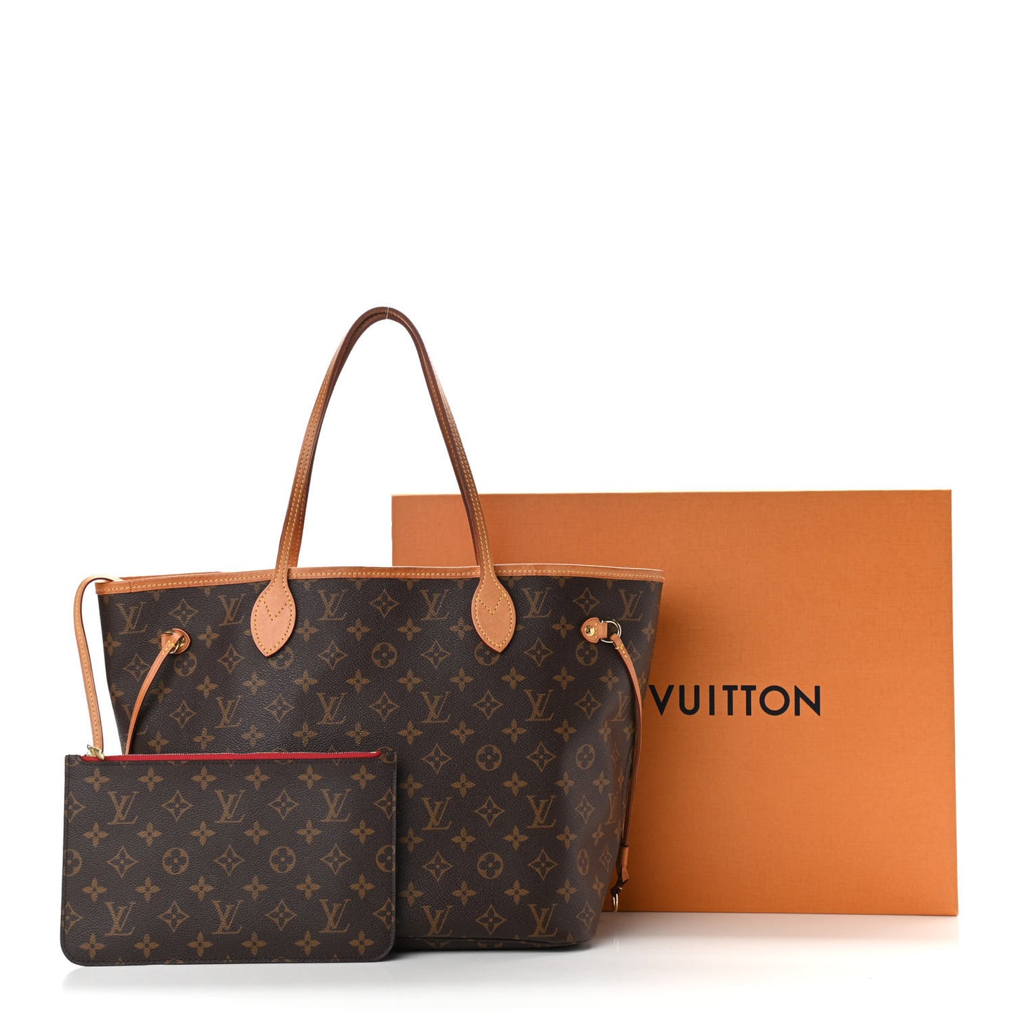Monogram Neo Neverfull MM Cherry