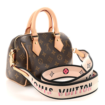 Louis Vuitton Monogram Speedy Bandouliere 20 Black 3 of 8