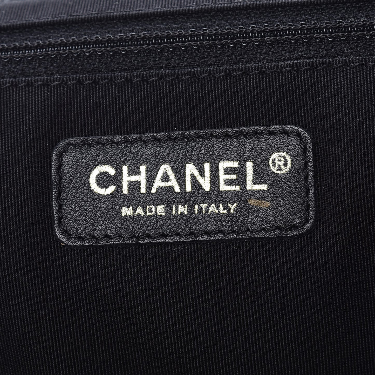 Caviar Quilted CC Tote Black