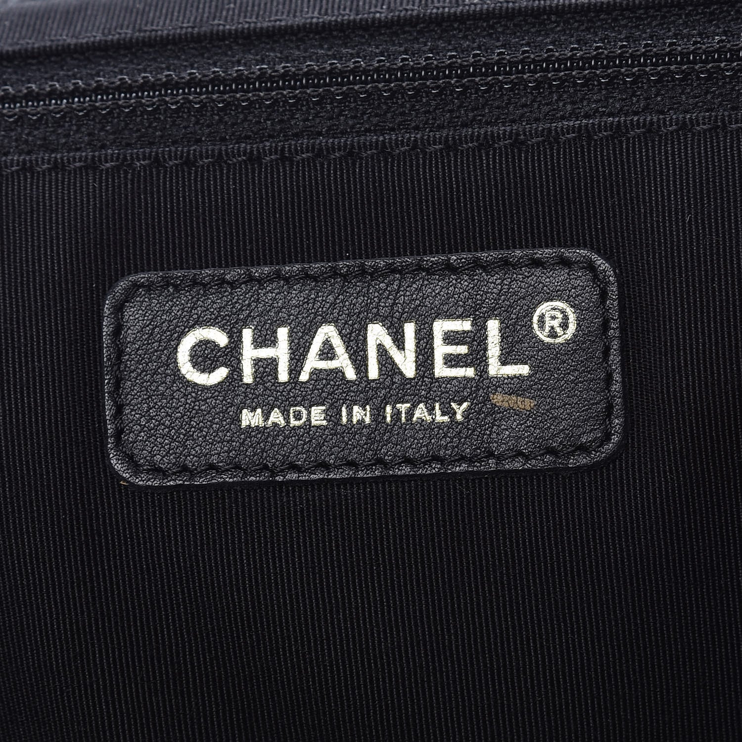 Chanel Caviar Quilted CC Tote Black 9 of 14