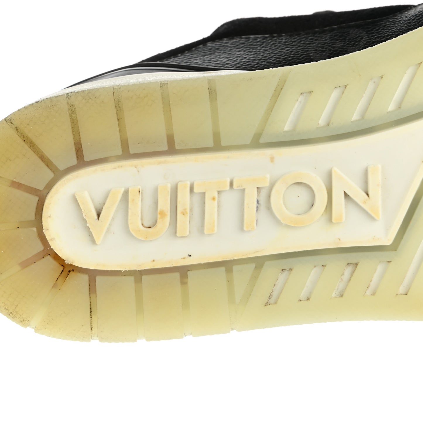 Calfskin Monogram Eclipse Mens LV Trainer Sneakers 8