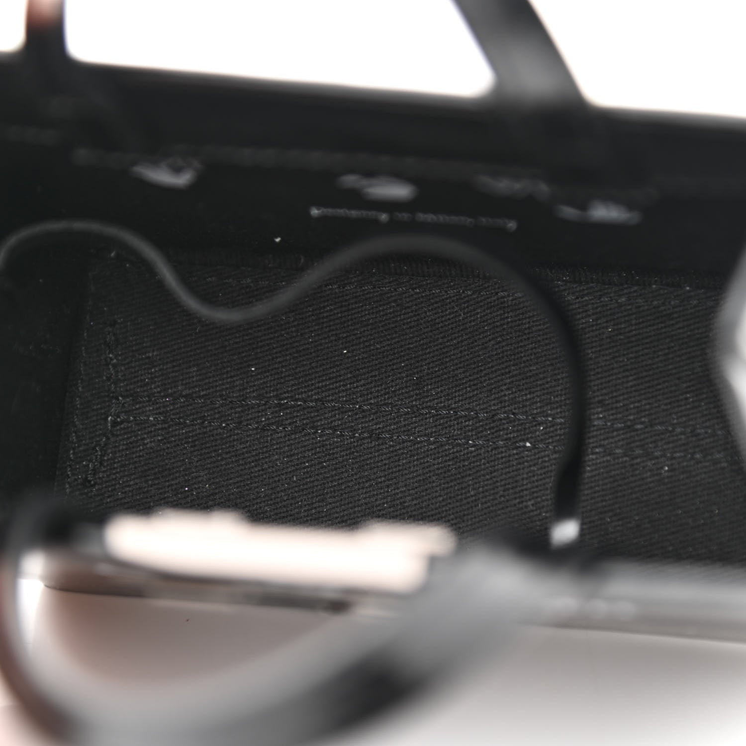 Off-White Patent Calfskin Mini Logo Box Bag Black 5 of 8