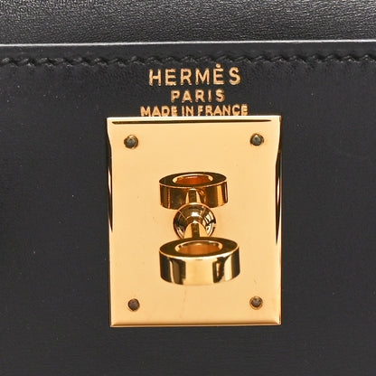 Hermes Box Kelly Sellier 28 Black 6 of 10