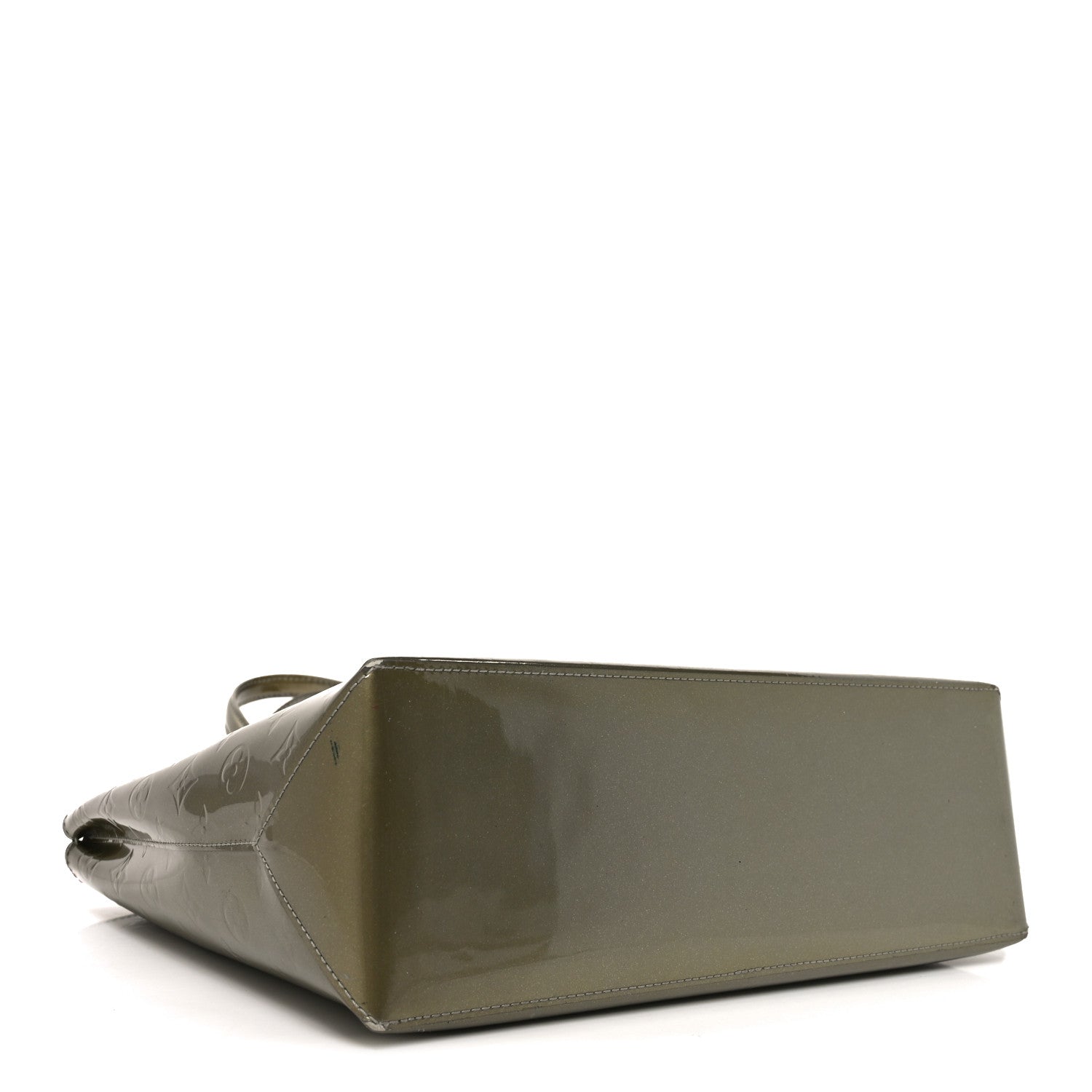 Louis Vuitton Vernis Wilshire MM Gris Art Deco 4 of 10
