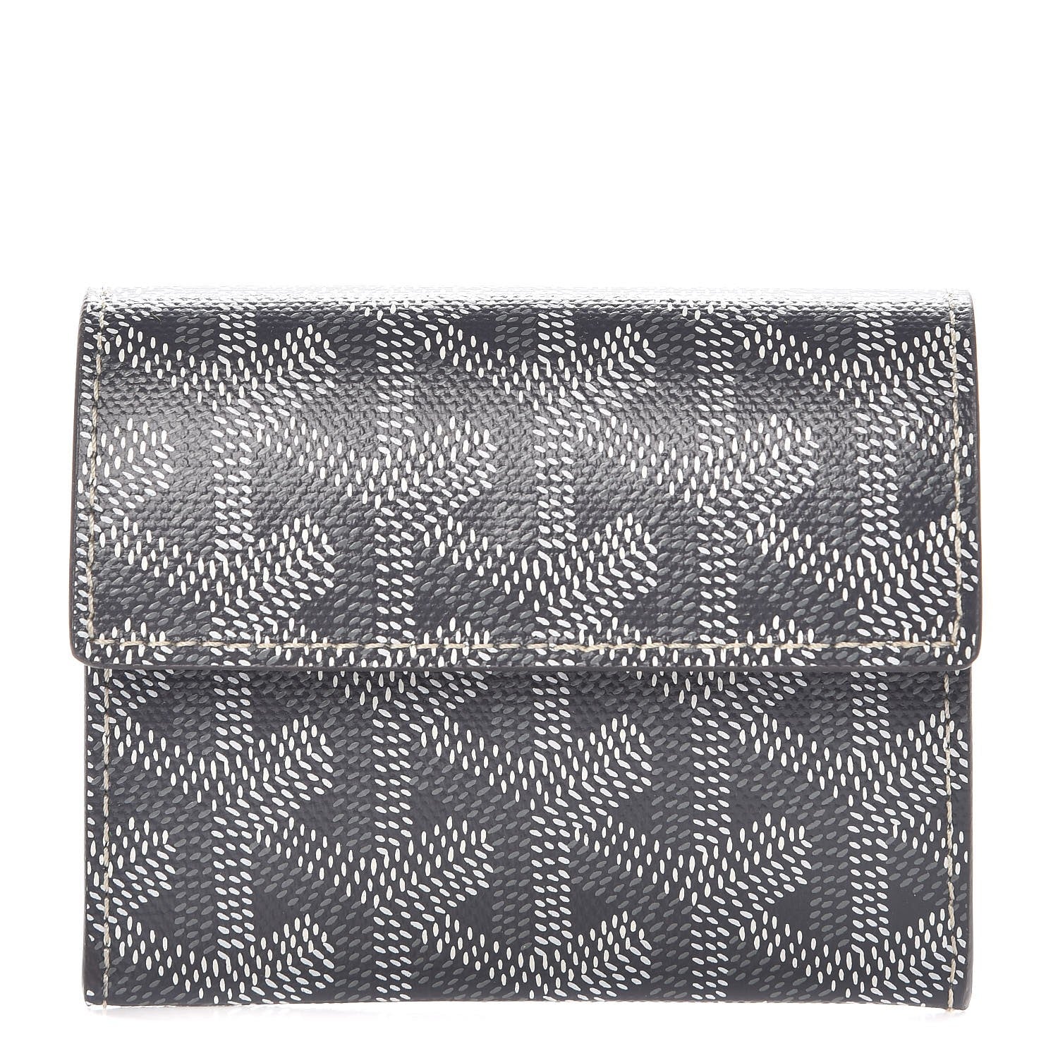 Goyard Goyardine Coin Purse Wallet Grey 1 of 8