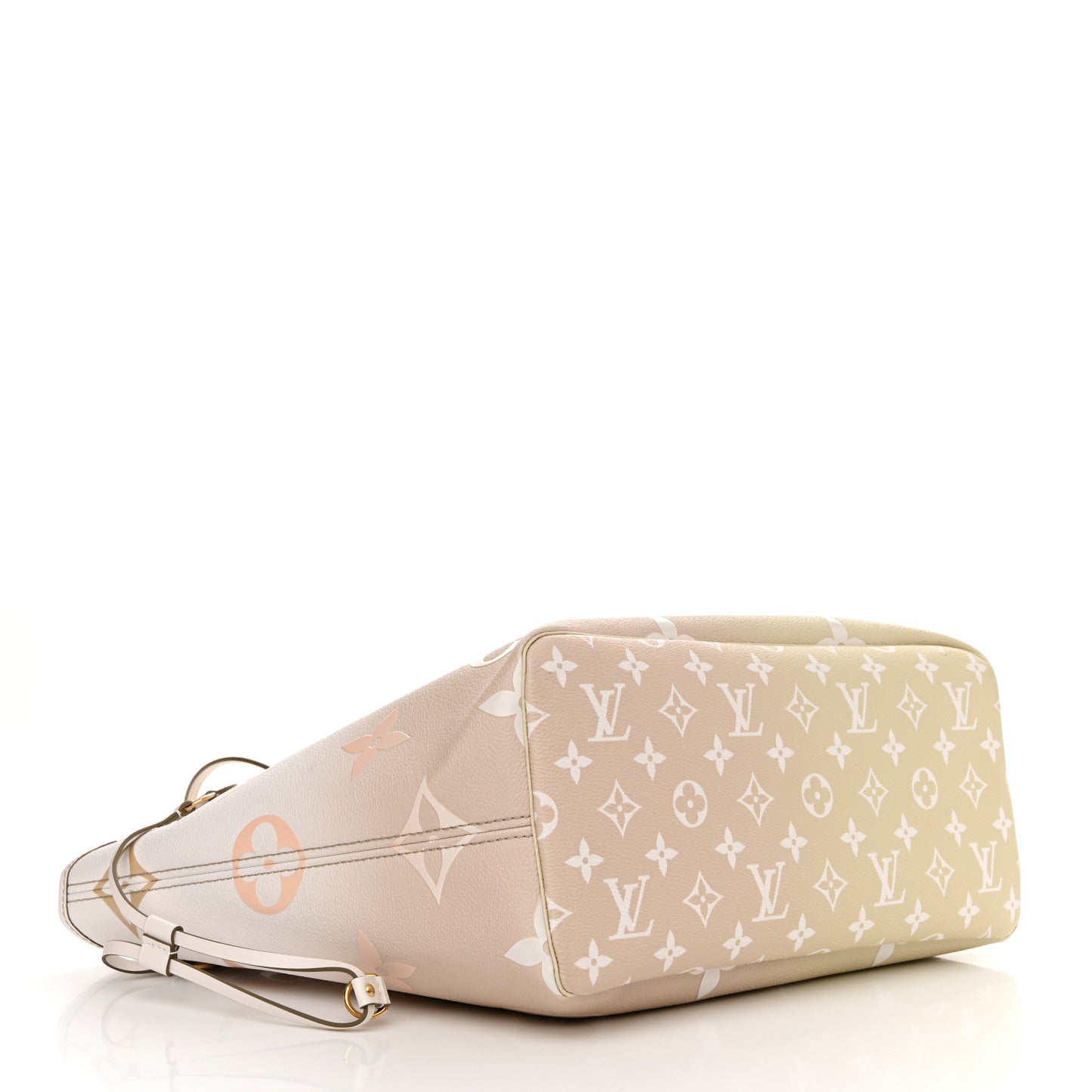Monogram Giant Spring In The City Neverfull MM Sunset Kaki