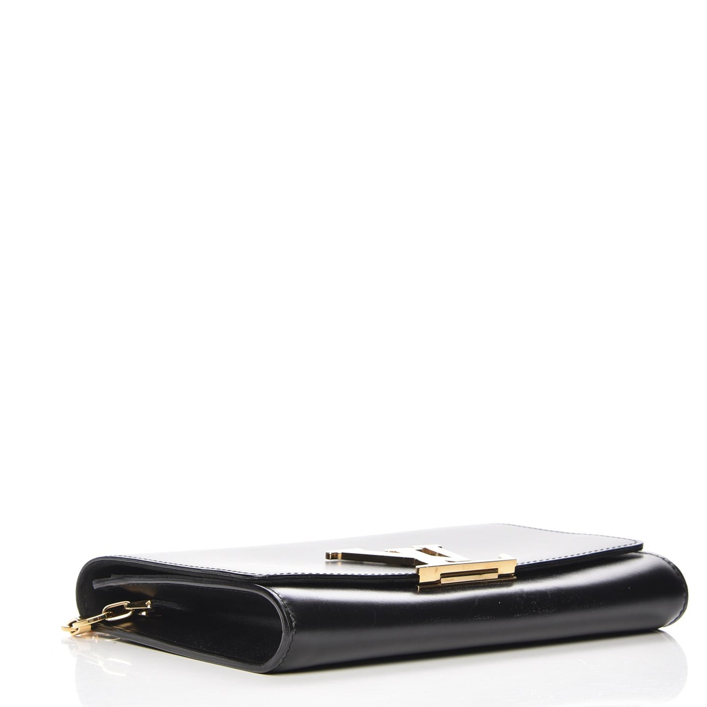 Calfskin Chain Louise GM Black