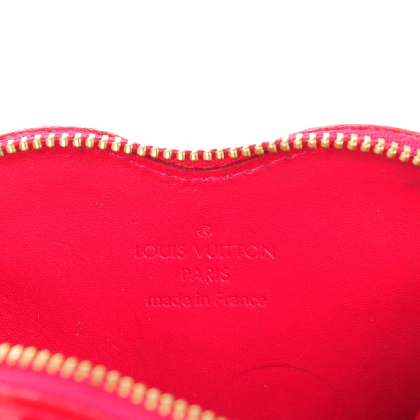 Vernis Heart Coin Purse Rose Pop