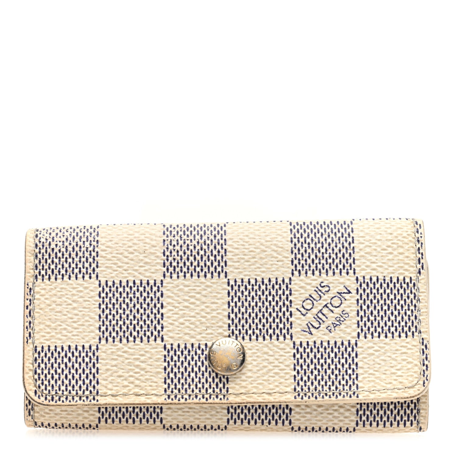 Louis Vuitton Damier Azur Multicles 4 Key Holder 1 of 6