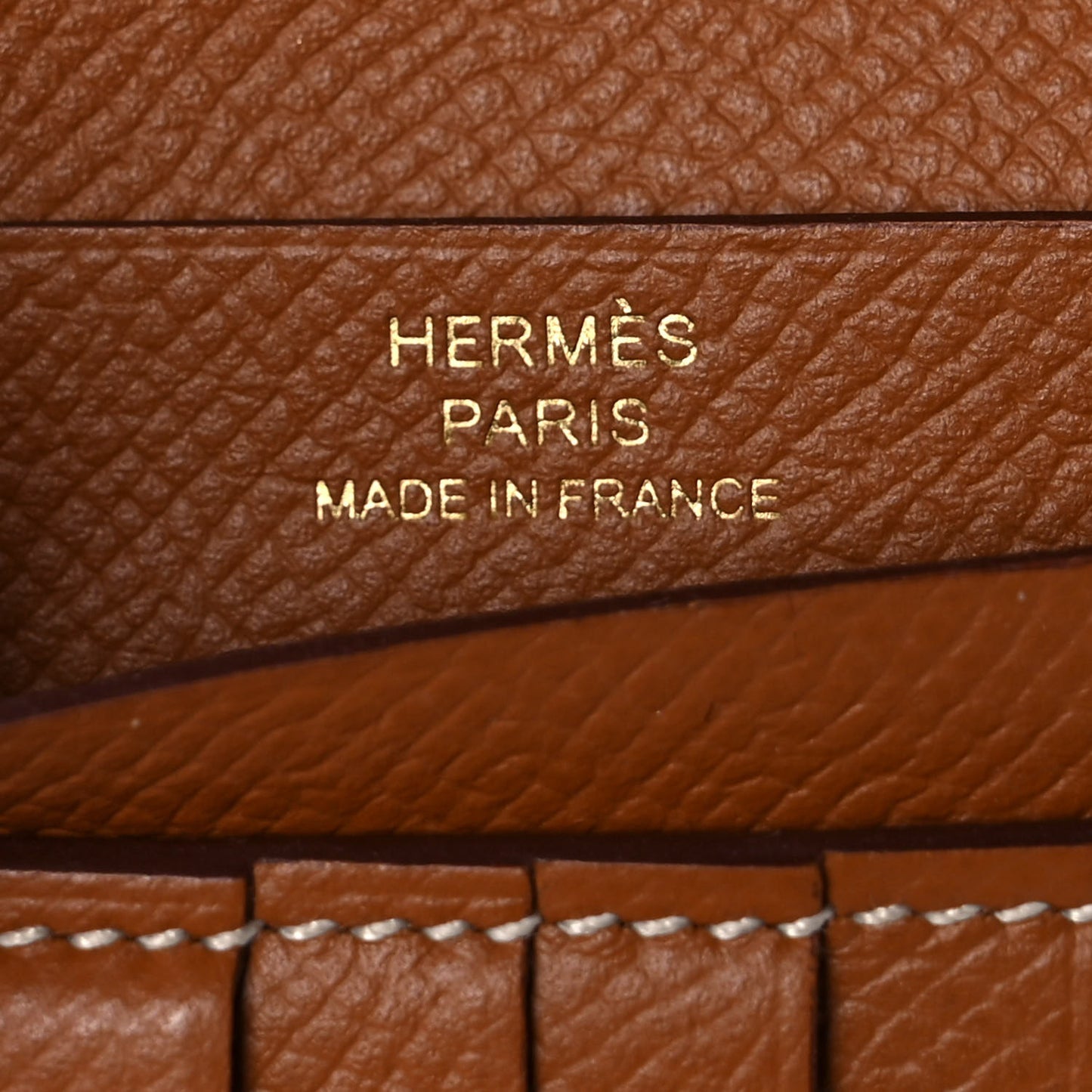 Epsom Bearn Compact Wallet Gold