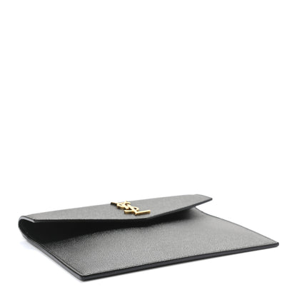 Saint Laurent Grain De Poudre Uptown Baby Pouch Black 4 of 7