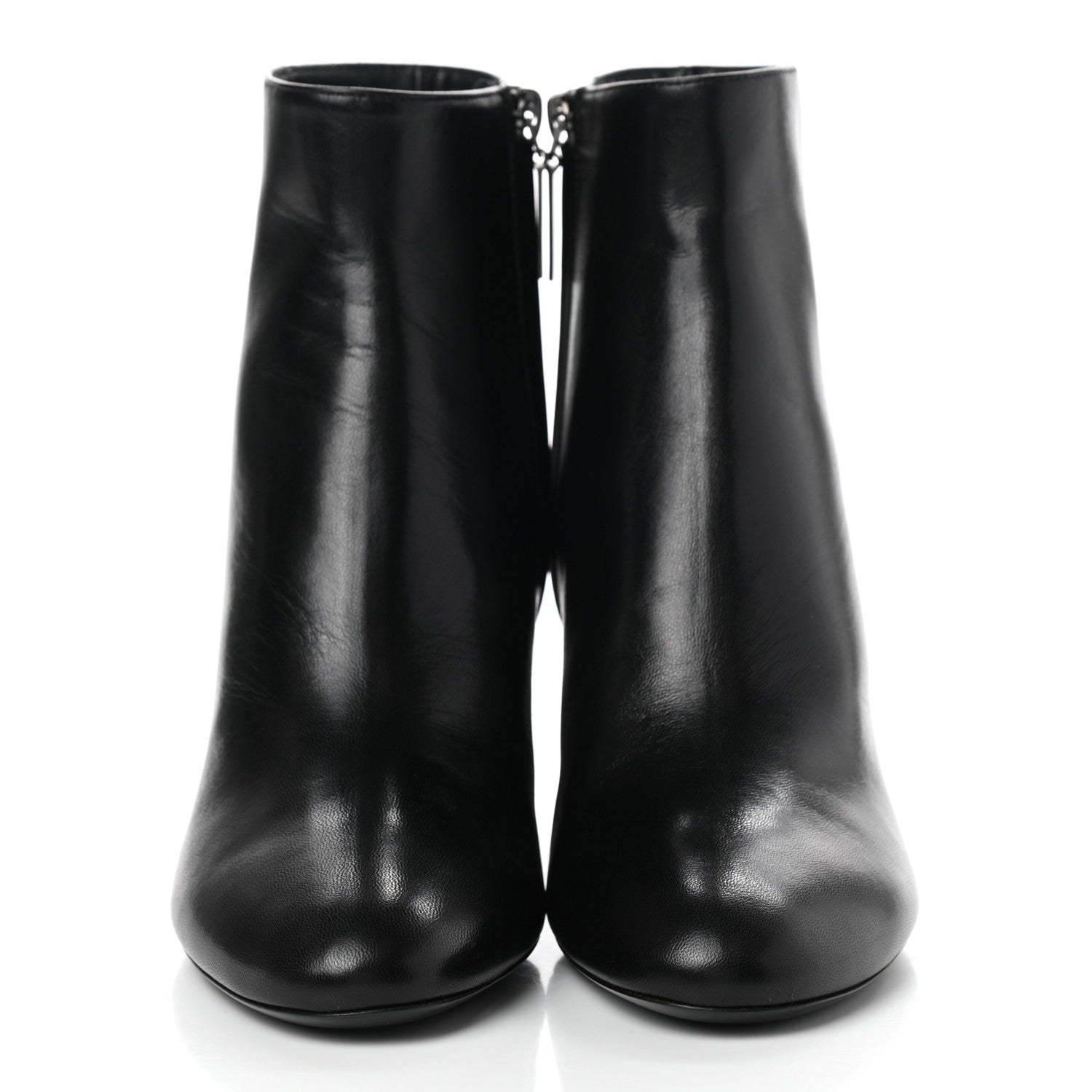 Saint Laurent Nappa Loulou Ankle Zip Boot 36.5 Black 2 of 16