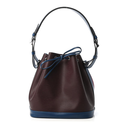 Louis Vuitton Epi Tri-Color Petit Noe NM Quetsche Fuchsia Saphir 1 of 4