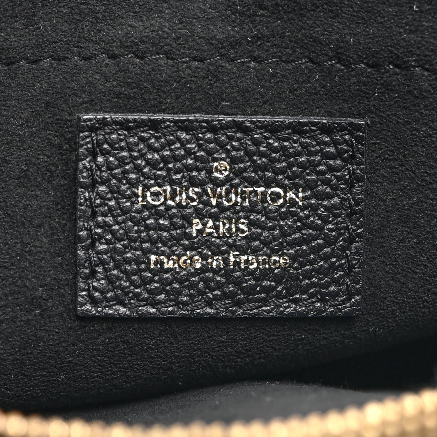 Louis Vuitton Empreinte Monogram Giant Multi Pochette Accessories Black 7 of 11