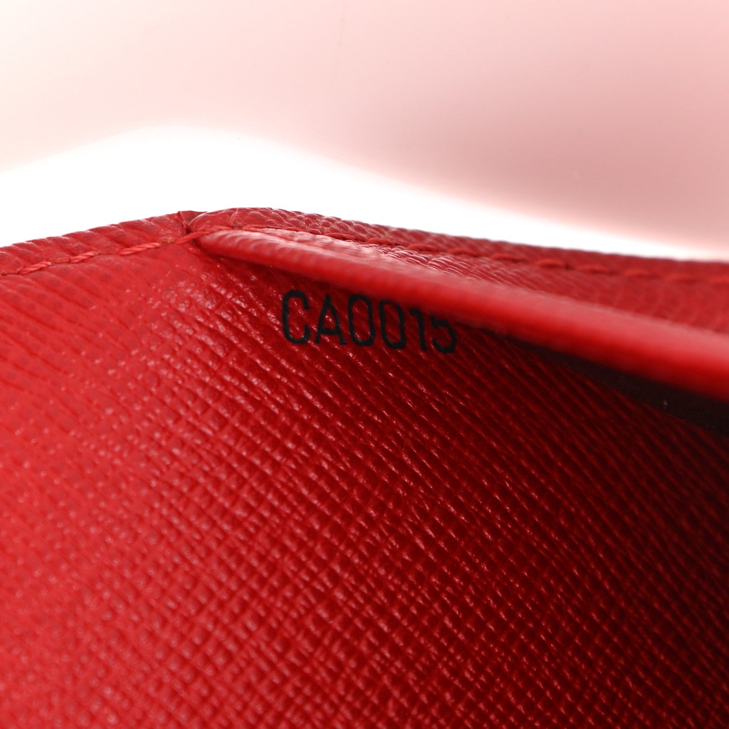 Louis Vuitton Epi Small Ring Agenda Cover Castillan Red 7 of 13