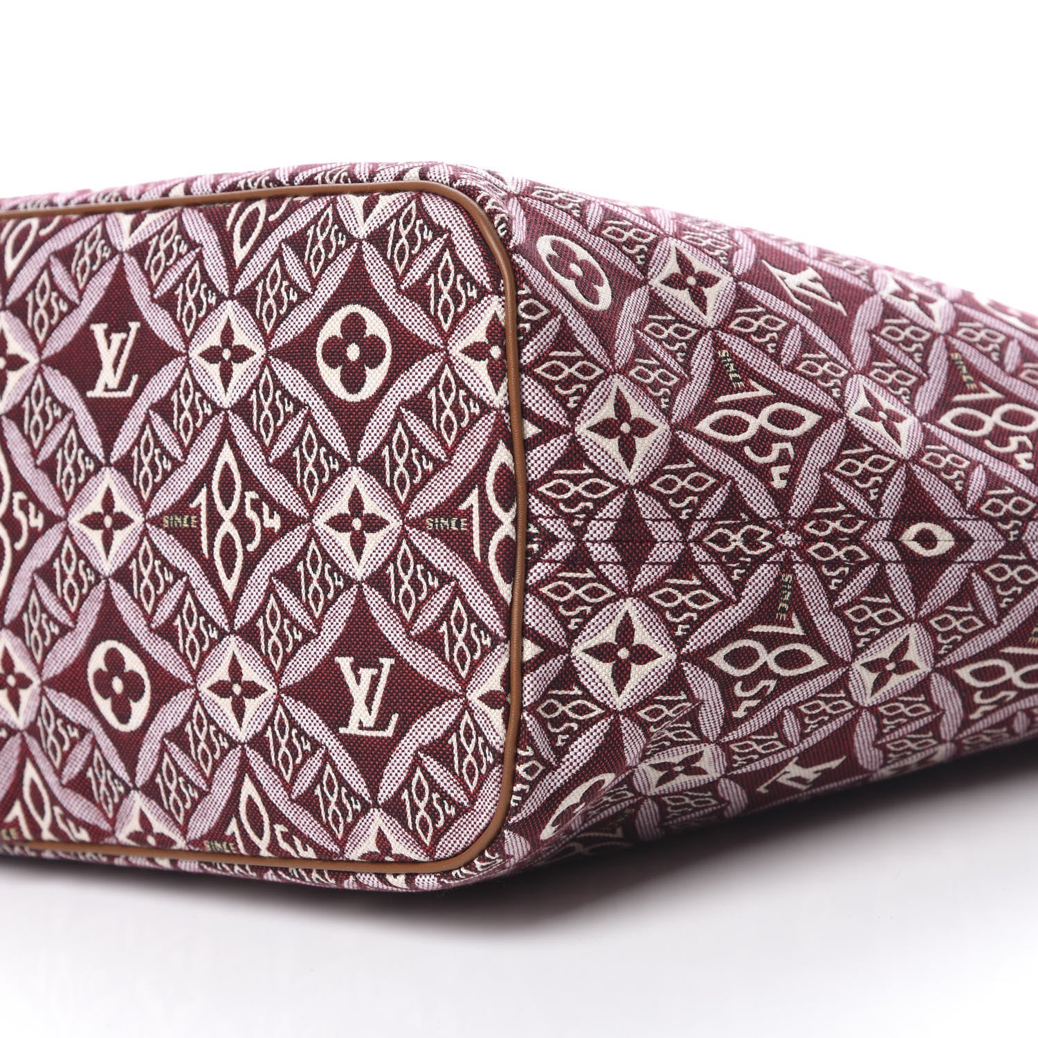 Louis Vuitton Jacquard Since 1854 Neverfull MM Bordeaux 11 of 12