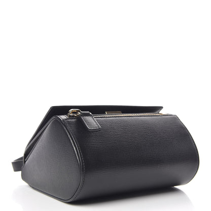 Givenchy Textured Calfskin Mini Pandora Box Crossbody Bag Black 4 of 9