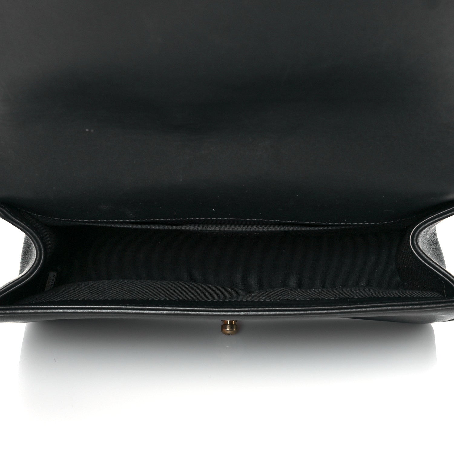 Chanel Calfskin Medium Boy Logo Top Handle Flap Black 5 of 11