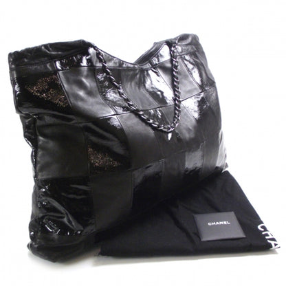 Chanel Patent Patchwork Brooklyn Large Tote 3 of 10