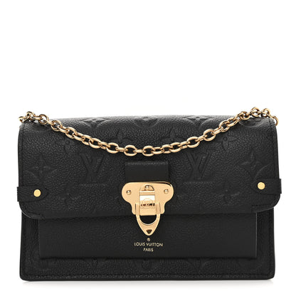 Louis Vuitton Empreinte Vavin Chain Wallet Black 1 of 10